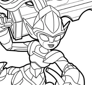 Skylanders Coloring Pages 100