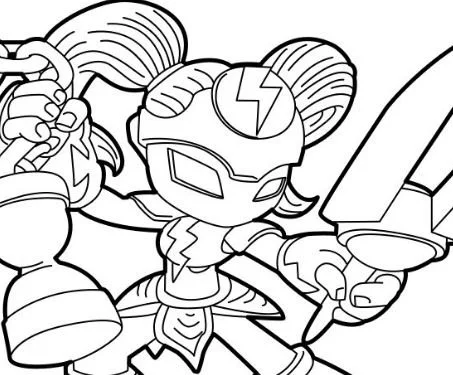 Skylanders Coloring Pages 101