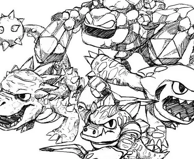 Skylanders Coloring Pages 111