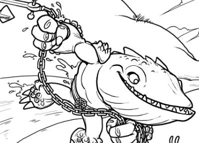 Skylanders Coloring Pages 114