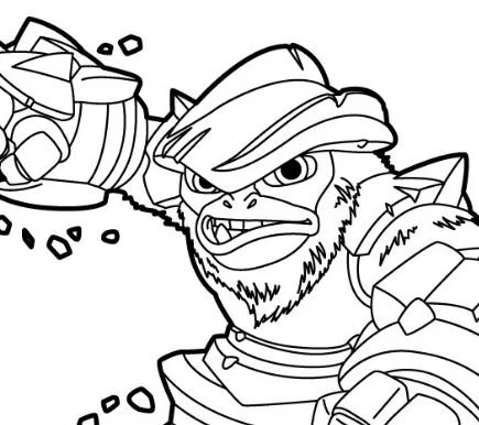 Skylanders Coloring Pages 116