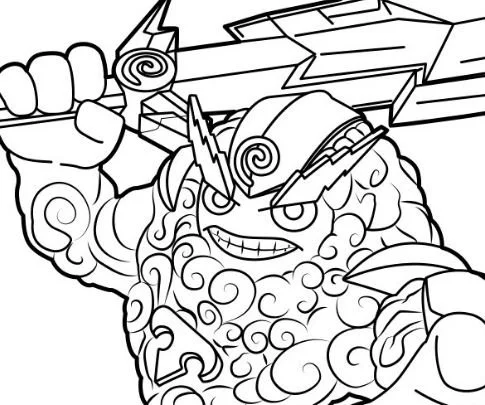 Skylanders Para Colorear 118