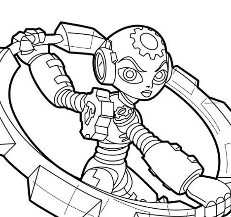 Skylanders Coloring Pages 121