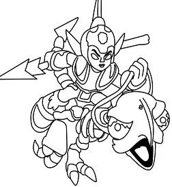 Skylanders Coloring Pages 122