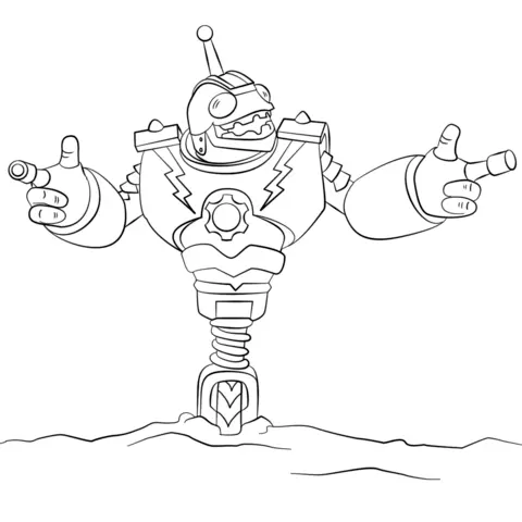 Skylanders Para Colorear 128