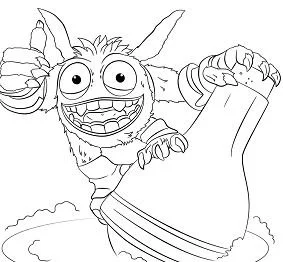 Skylanders Para Colorear 13