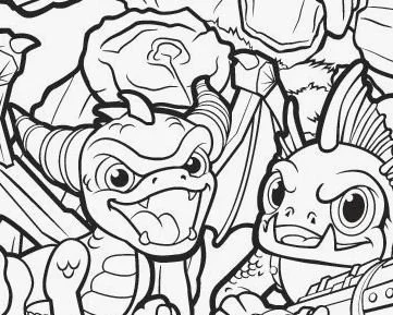 Skylanders Coloring Pages 132