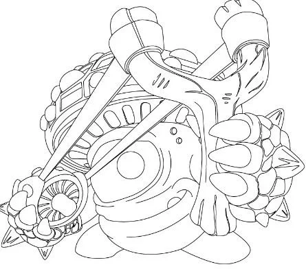 Skylanders Coloring Pages 133