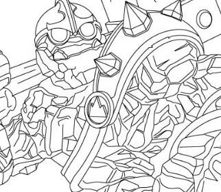 Skylanders Coloring Pages 134