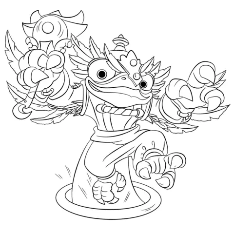 Skylanders Coloring Pages 141