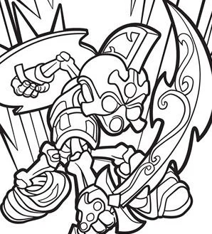 Skylanders Coloring Pages 145
