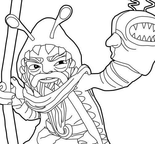 Skylanders Para Colorear 22