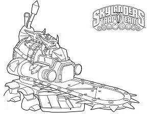 Skylanders Para Colorear 4
