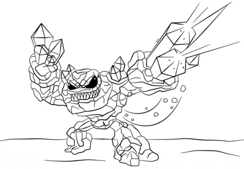 Skylanders Coloring Pages 56