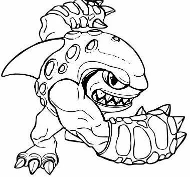 Skylanders Coloring Pages 57