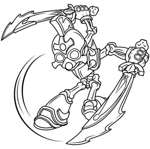 Skylanders Coloring Pages 68