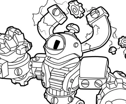 Skylanders Coloring Pages 72