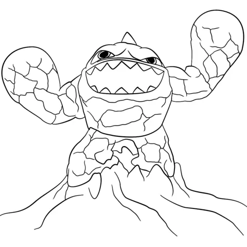 Skylanders Coloring Pages 76
