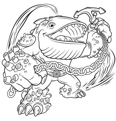 Skylanders Coloring Pages 79