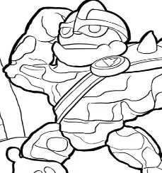 Skylanders Para Colorear 81