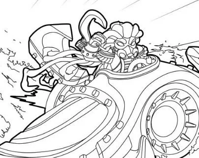 Skylanders Coloring Pages 82