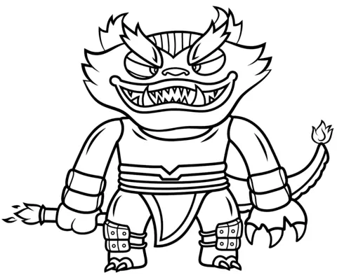 Skylanders Coloring Pages 85