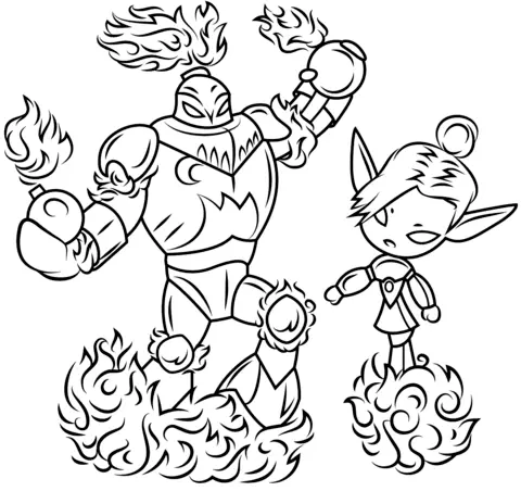 Skylanders Coloring Pages 88