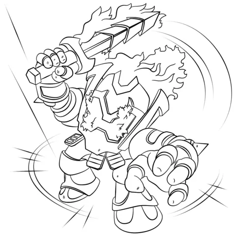 Skylanders Coloring Pages 92