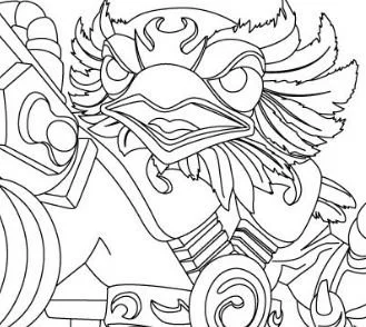 Skylanders Coloring Pages 99