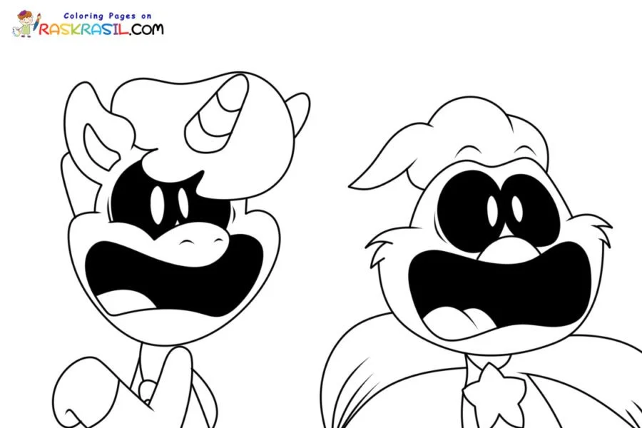 Desenhos de Smiling Critters Para Colorir 13