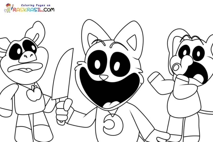 Desenhos de Smiling Critters Para Colorir 2
