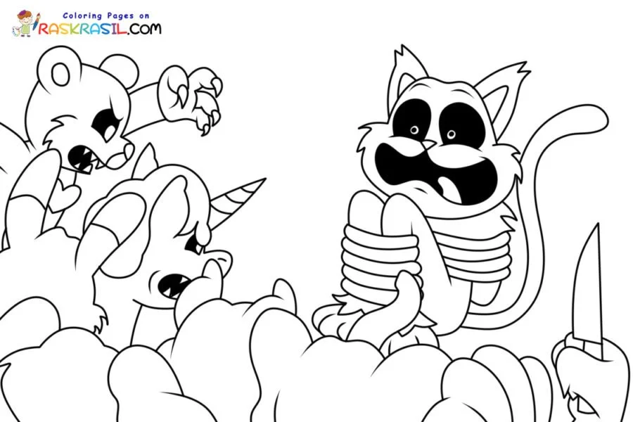 Desenhos de Smiling Critters Para Colorir 5