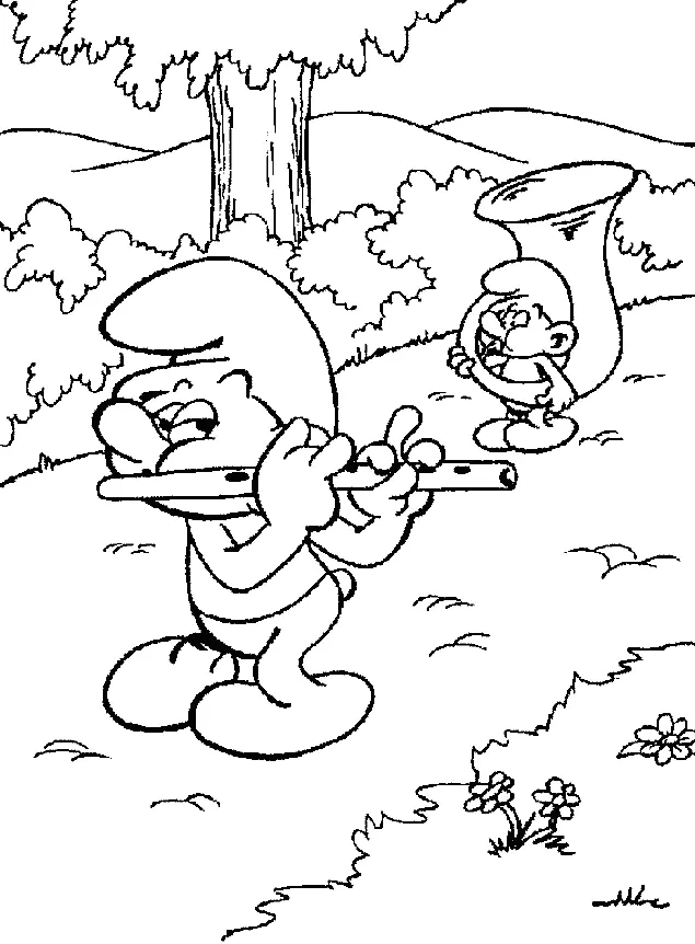 Smurfs Coloring Pages
