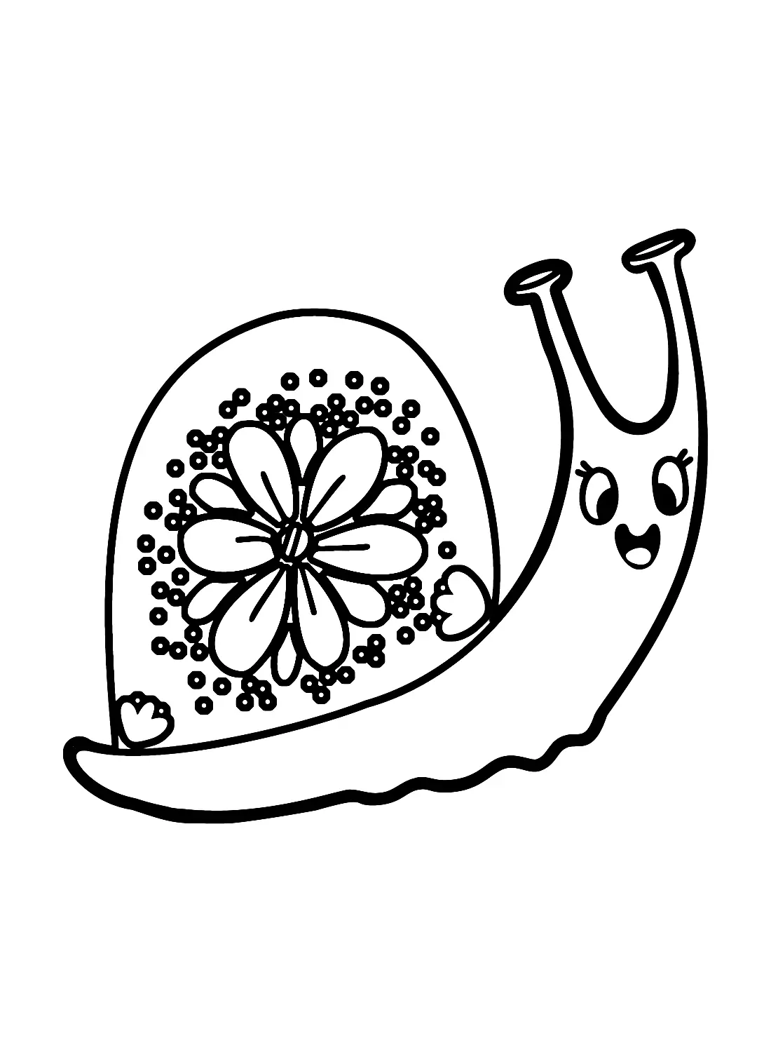 Snail Coloring Pages 38