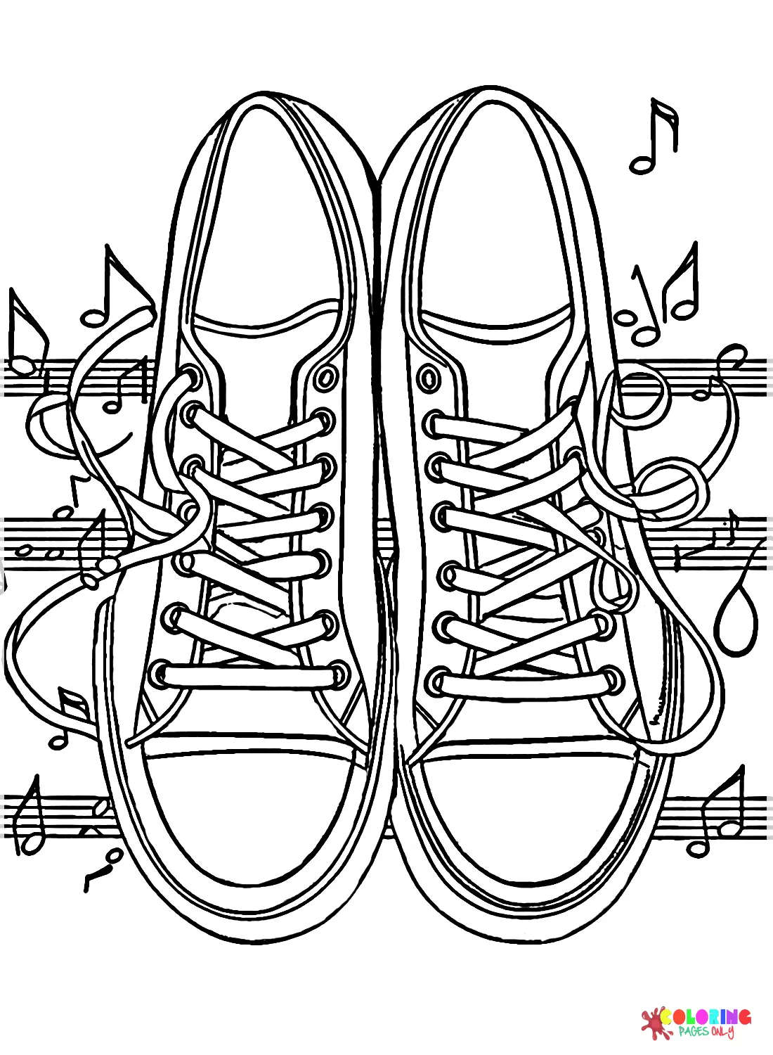 Desenhos de Tenis Para Colorir 11