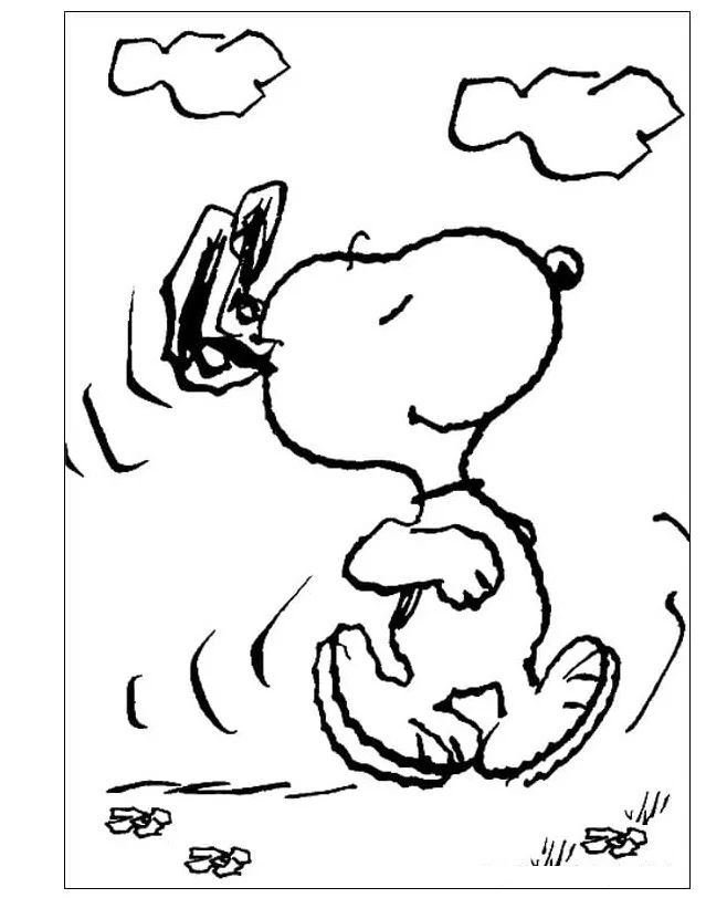 Snoopy Ausmalbilder 101