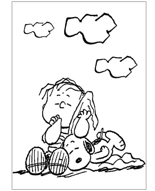 Snoopy Ausmalbilder 106