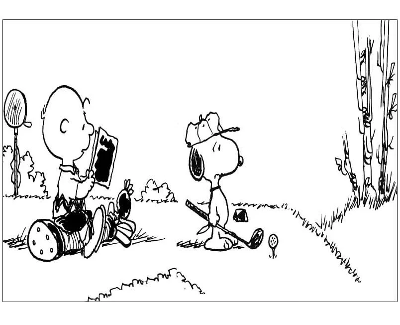 Snoopy Ausmalbilder 13