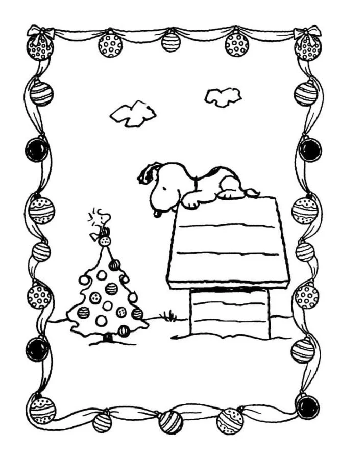 Snoopy Ausmalbilder 25