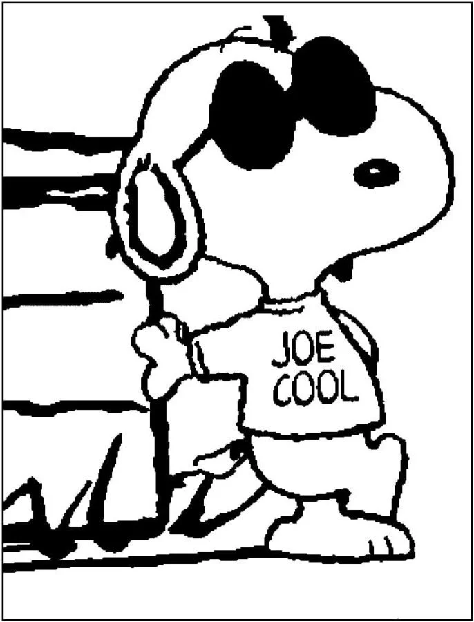 Snoopy Ausmalbilder 36