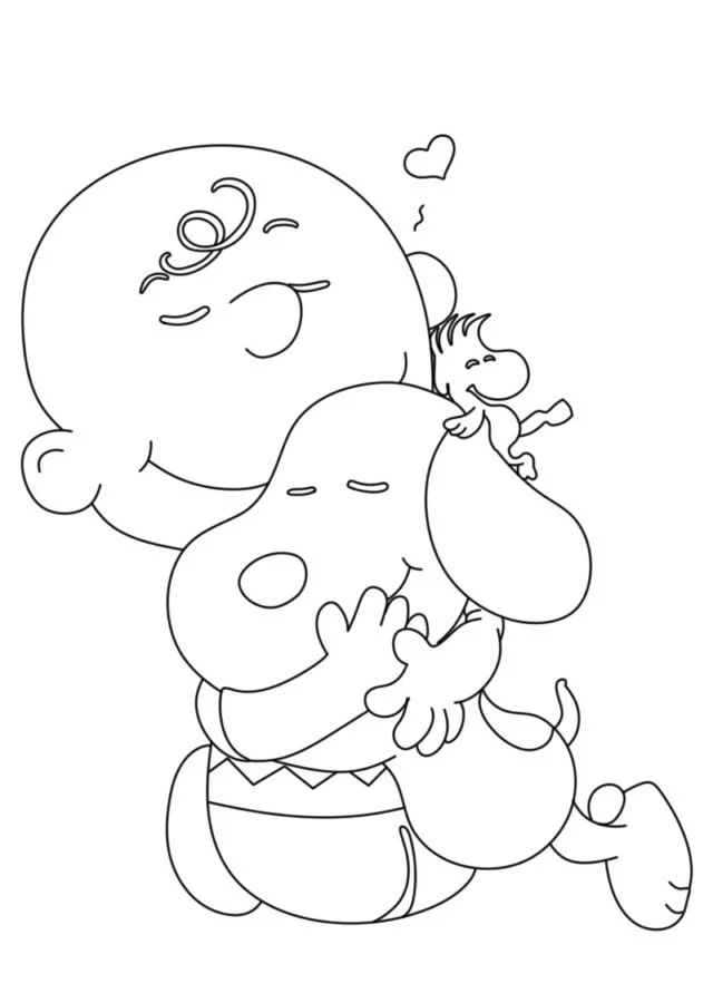Snoopy Ausmalbilder 4