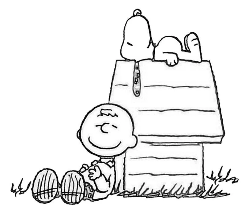 Snoopy Ausmalbilder 44