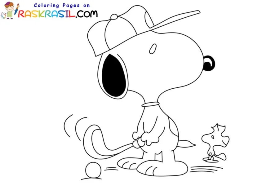 Snoopy Ausmalbilder 58