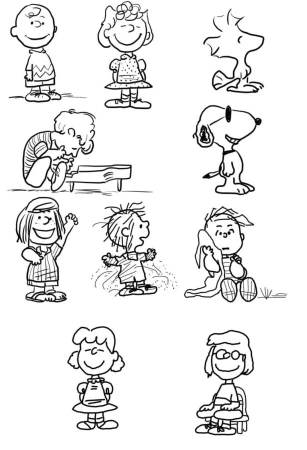 Snoopy Ausmalbilder 67
