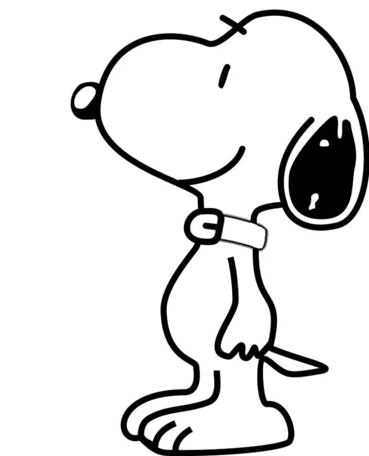 Snoopy Ausmalbilder 72
