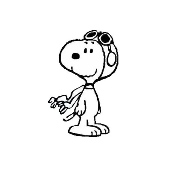 Snoopy Coloring Pages 74