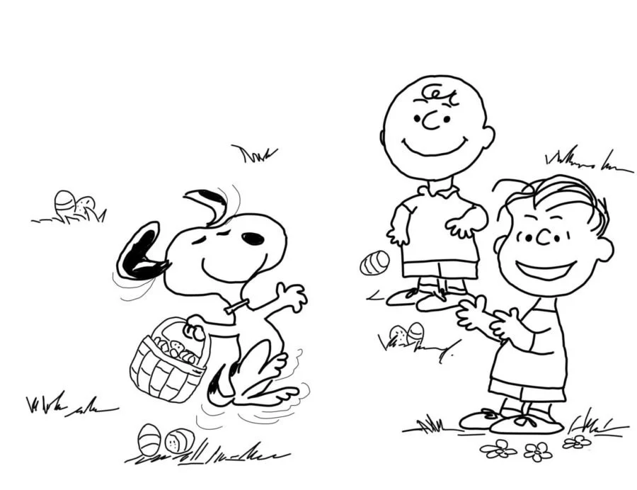 Desenhos de Snoopy Para Colorir 78