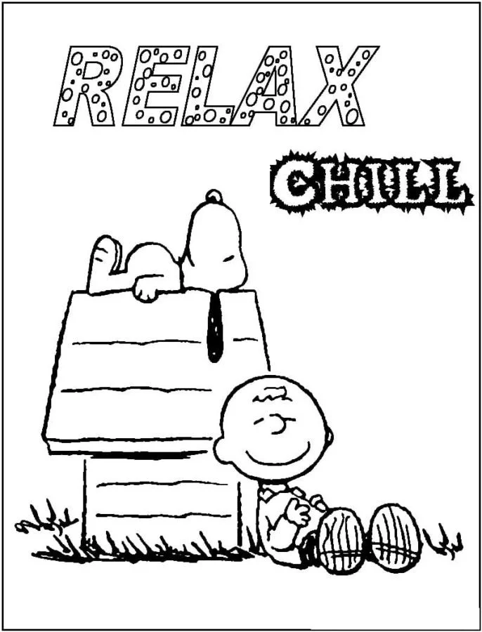 Snoopy Ausmalbilder 84