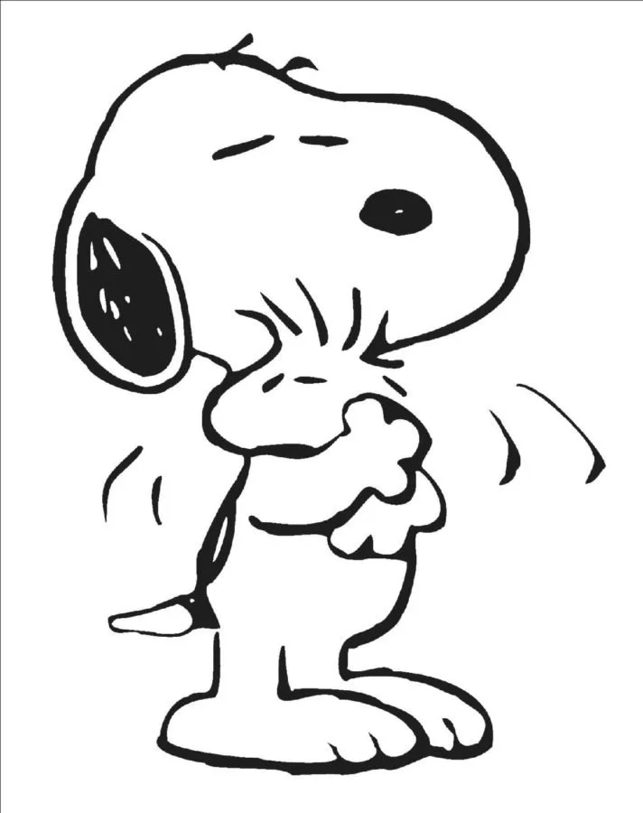 Snoopy Ausmalbilder 86
