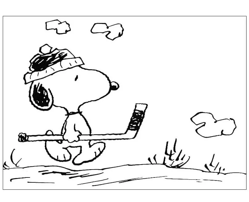 Snoopy Ausmalbilder 93